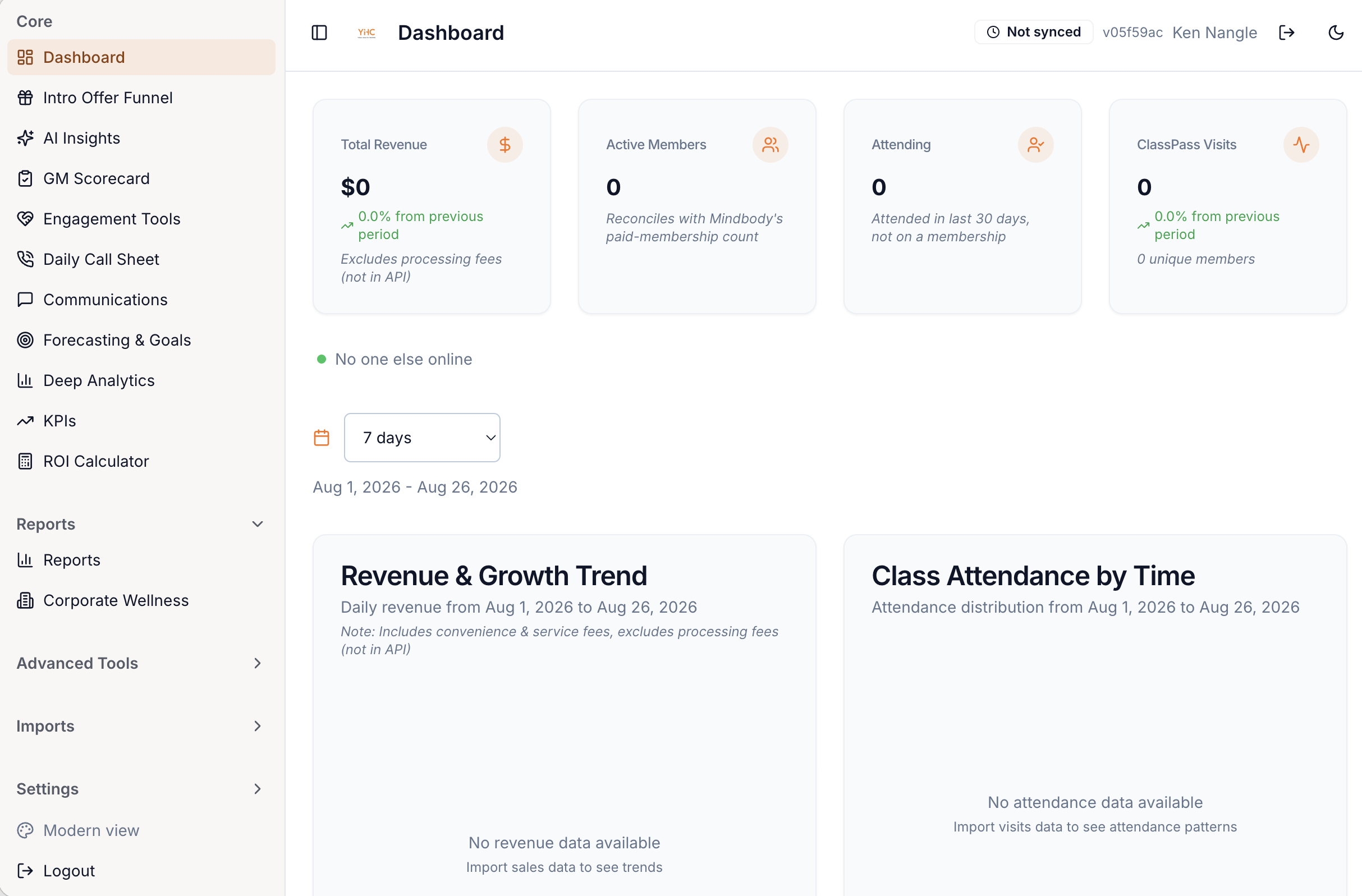 mbanalytics AI-generated insights on studio metrics