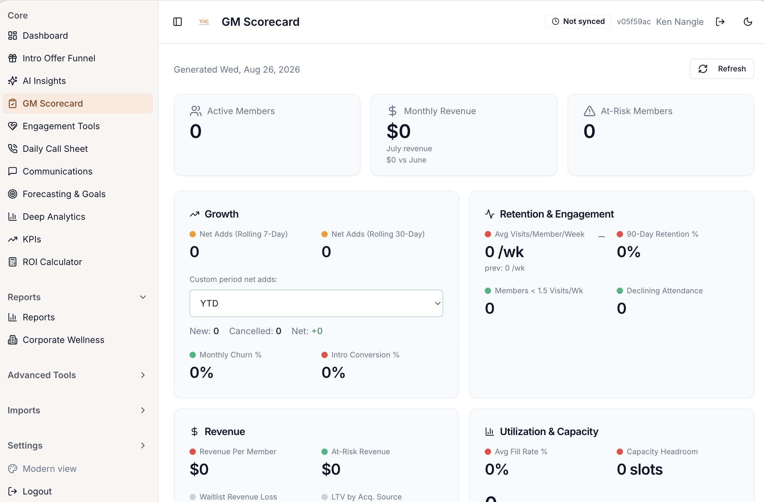 mbanalytics general manager scorecard